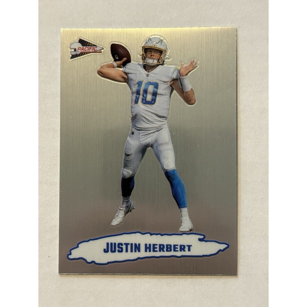 2022 Zenith '92 Pacific #3 Justin Herbert Chargers